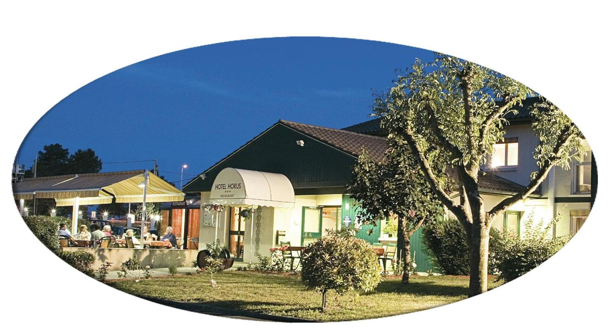 Logis Hotel Horus Restaurant Les Bruyeres Toulenne Ngoại thất bức ảnh