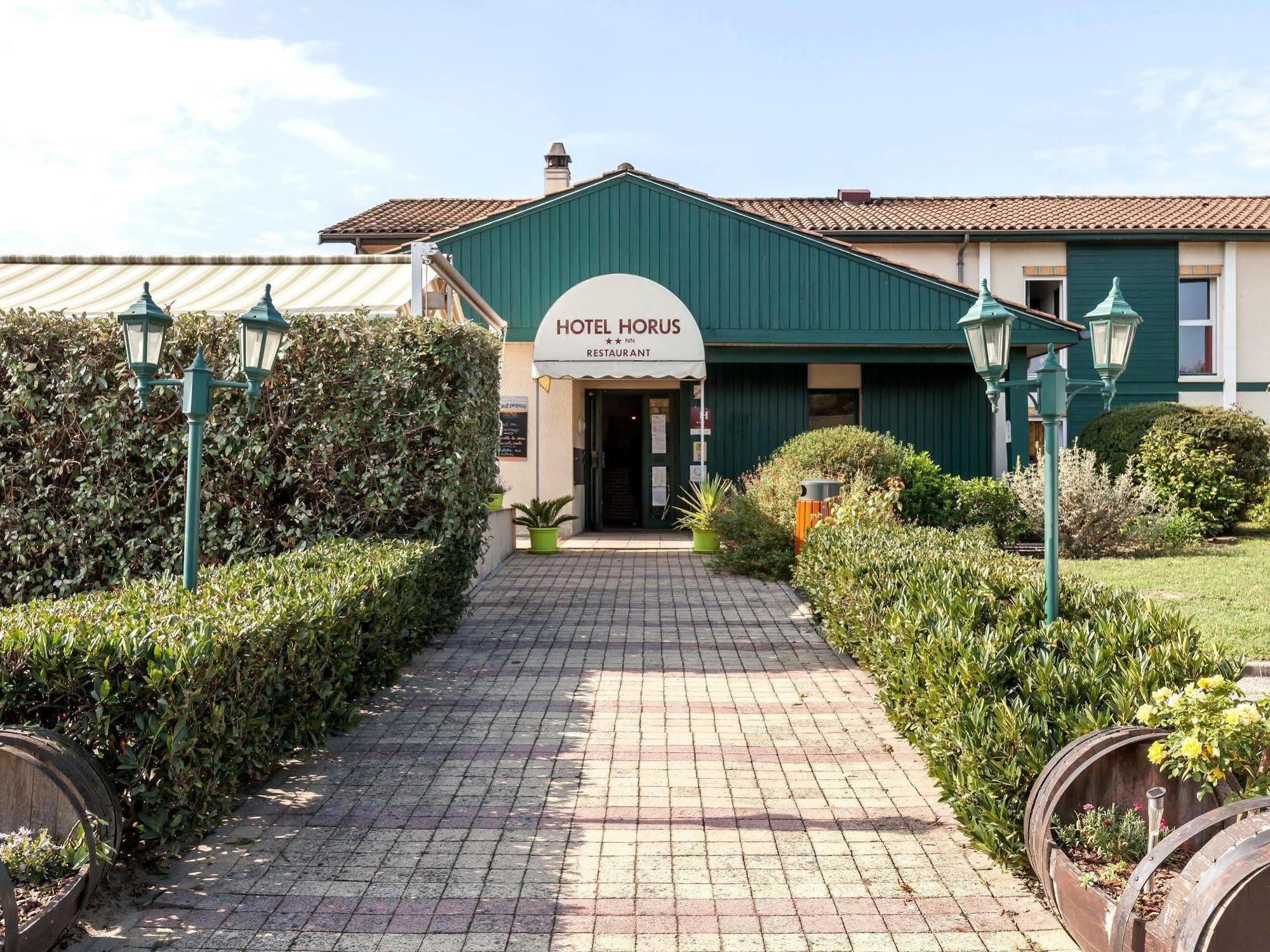 Logis Hotel Horus Restaurant Les Bruyeres Toulenne Ngoại thất bức ảnh