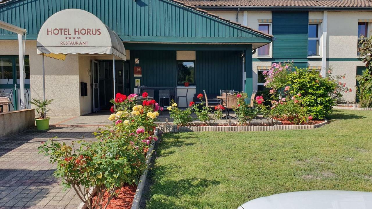 Logis Hotel Horus Restaurant Les Bruyeres Toulenne Ngoại thất bức ảnh